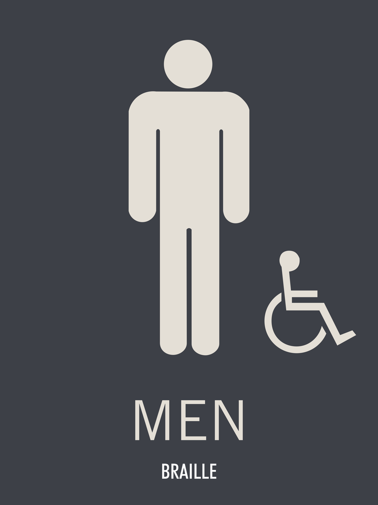 Hyatt Place 2019 Restroom ID - Men