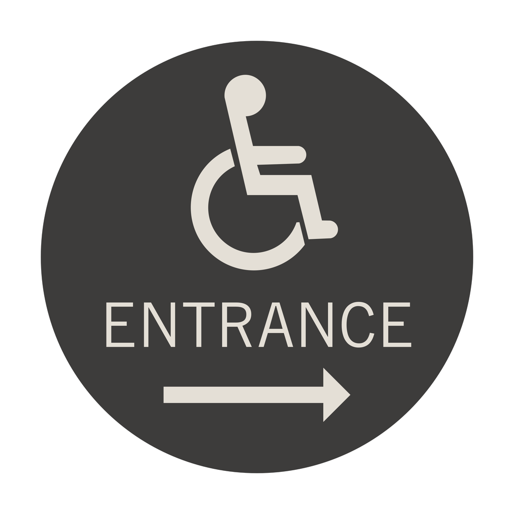 Hyatt House Accessible Entrance Informational