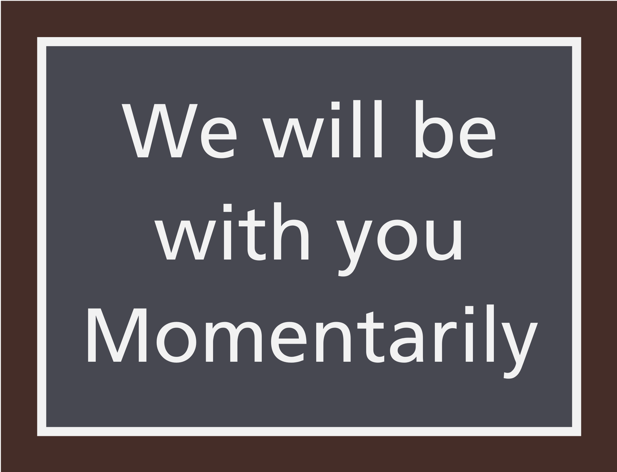 Residence Inn Informational - We Will Be with You Momentarily