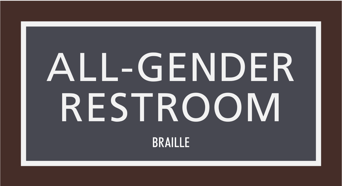 Residence Inn Restroom Identification - All-Gender Restroom