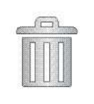 TPS Recycling Label - Trash Can Symbol