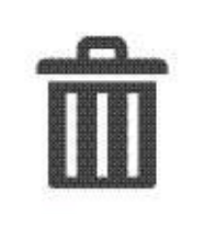 TPS Recycling Label - Trash Can Symbol