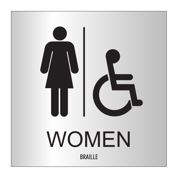 Fairfield Inn & Suites Restroom Sign - Men Accessible