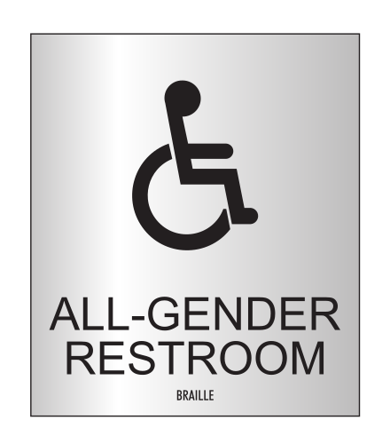 Fairfield Inn & Suites Restroom Sign - All-Gender Restroom Accessible