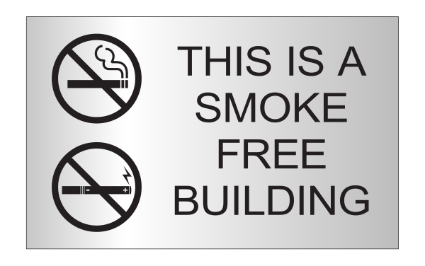 Fairfield Inn & Suites Informational Sign - This Is a Smoke Free Building