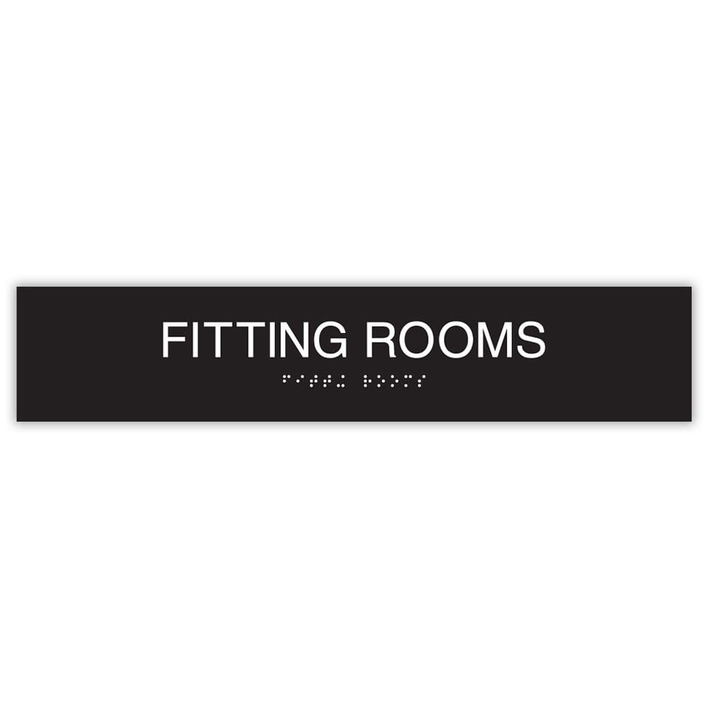 Publix Fitting Rooms, Square Corners - Black