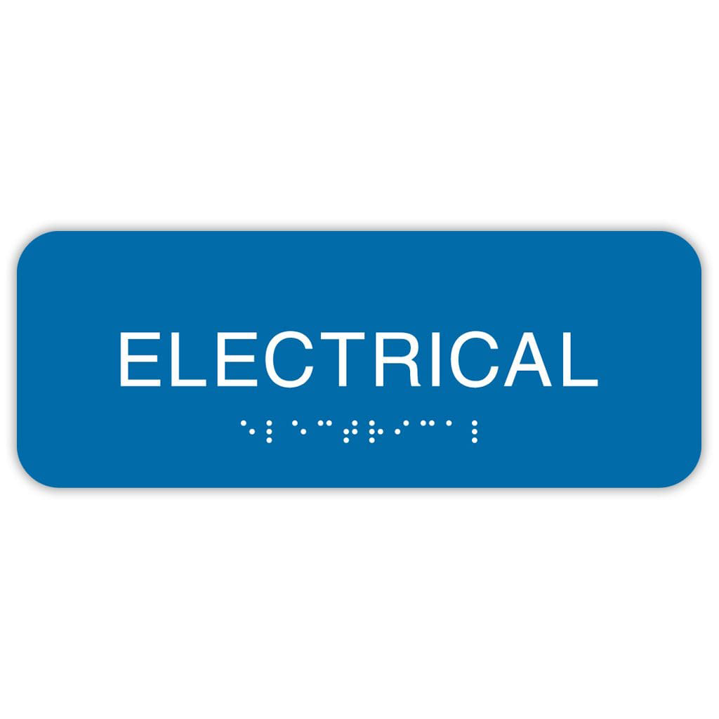 Publix Electrical Sign, Rounded Corners - Blue