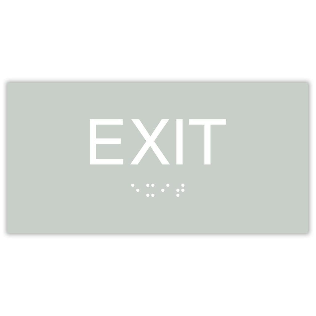 Publix Exit, Text Only - Grey