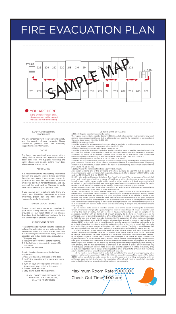 Intown Suites Fire Evacuation Plan