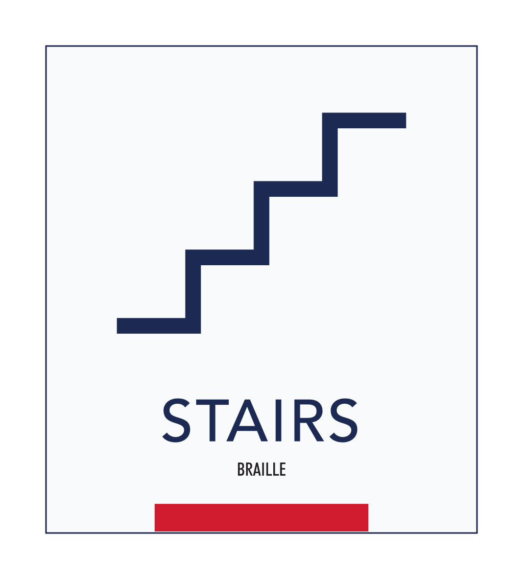 AmericInn Stairwell ID Sign