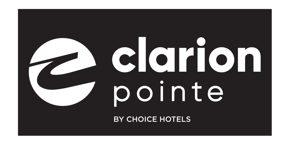 Clarion Pointe Logo - Black/White