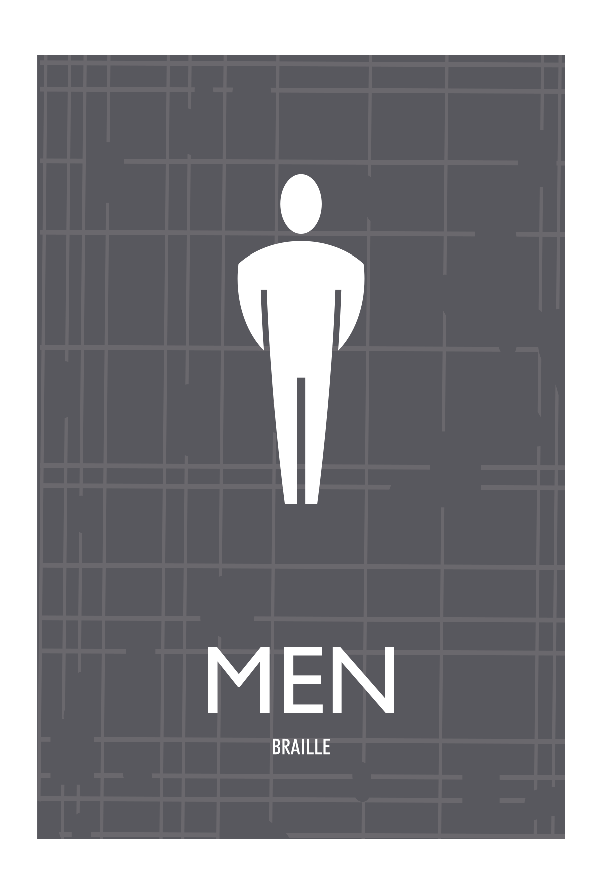 AC Hotel Restroom Sign - Men