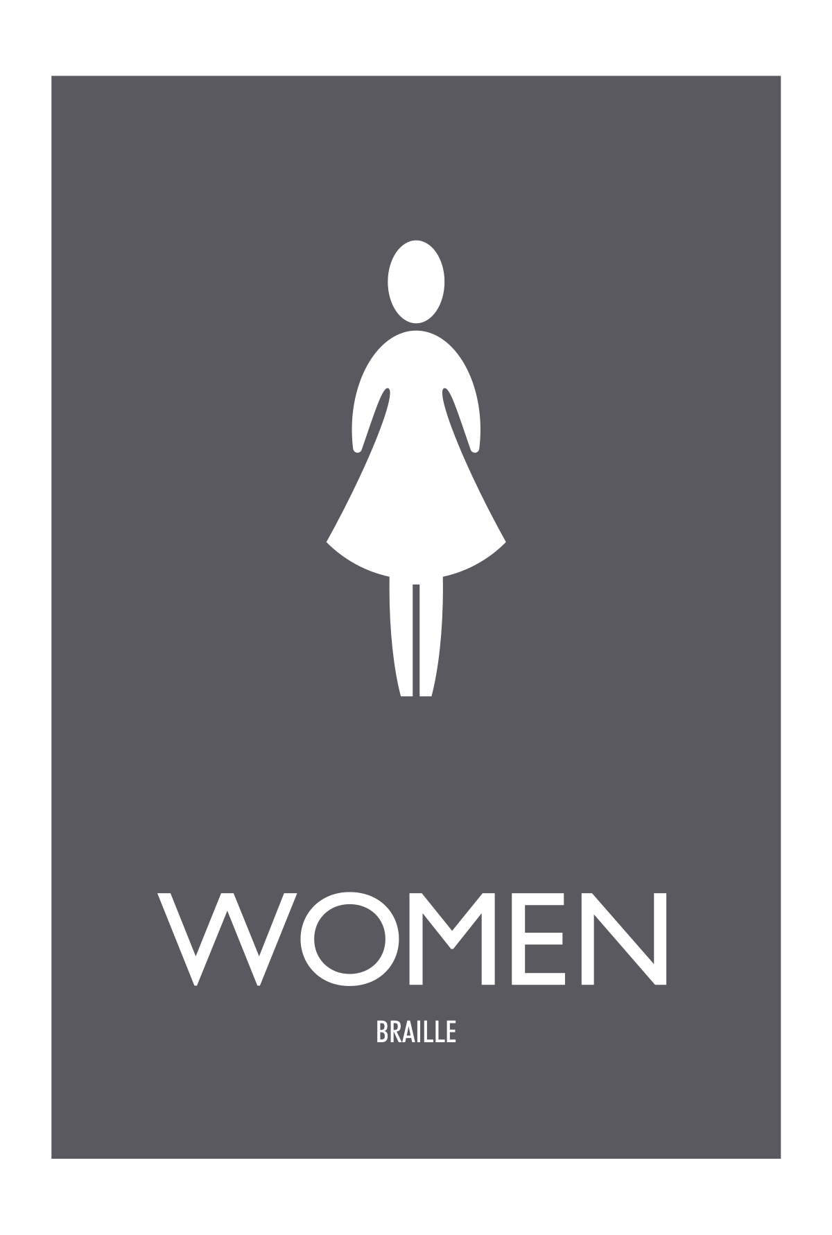 AC Hotel Restroom Sign - Women (BOH)
