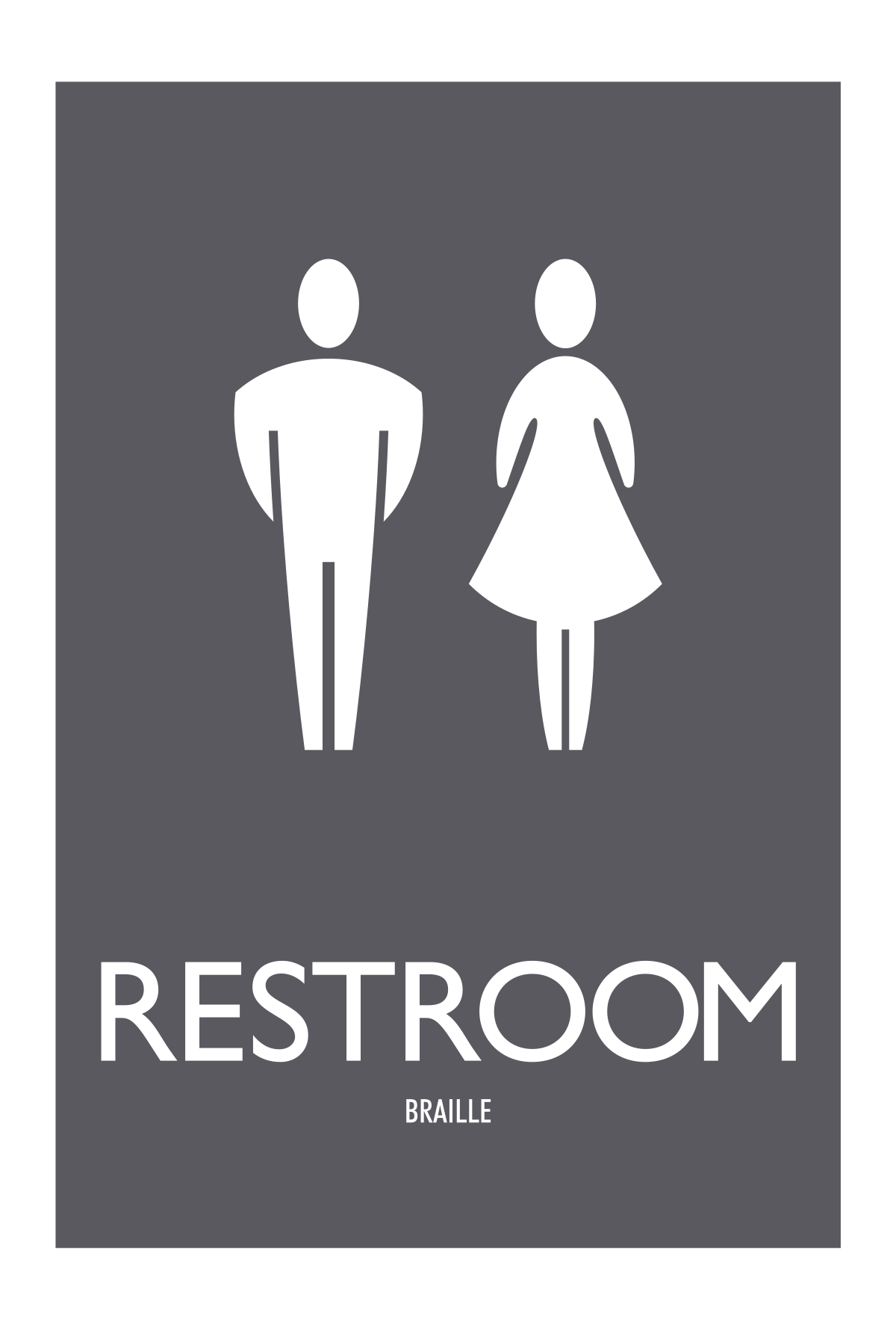 AC Hotel Restroom Sign - Unisex (BOH)