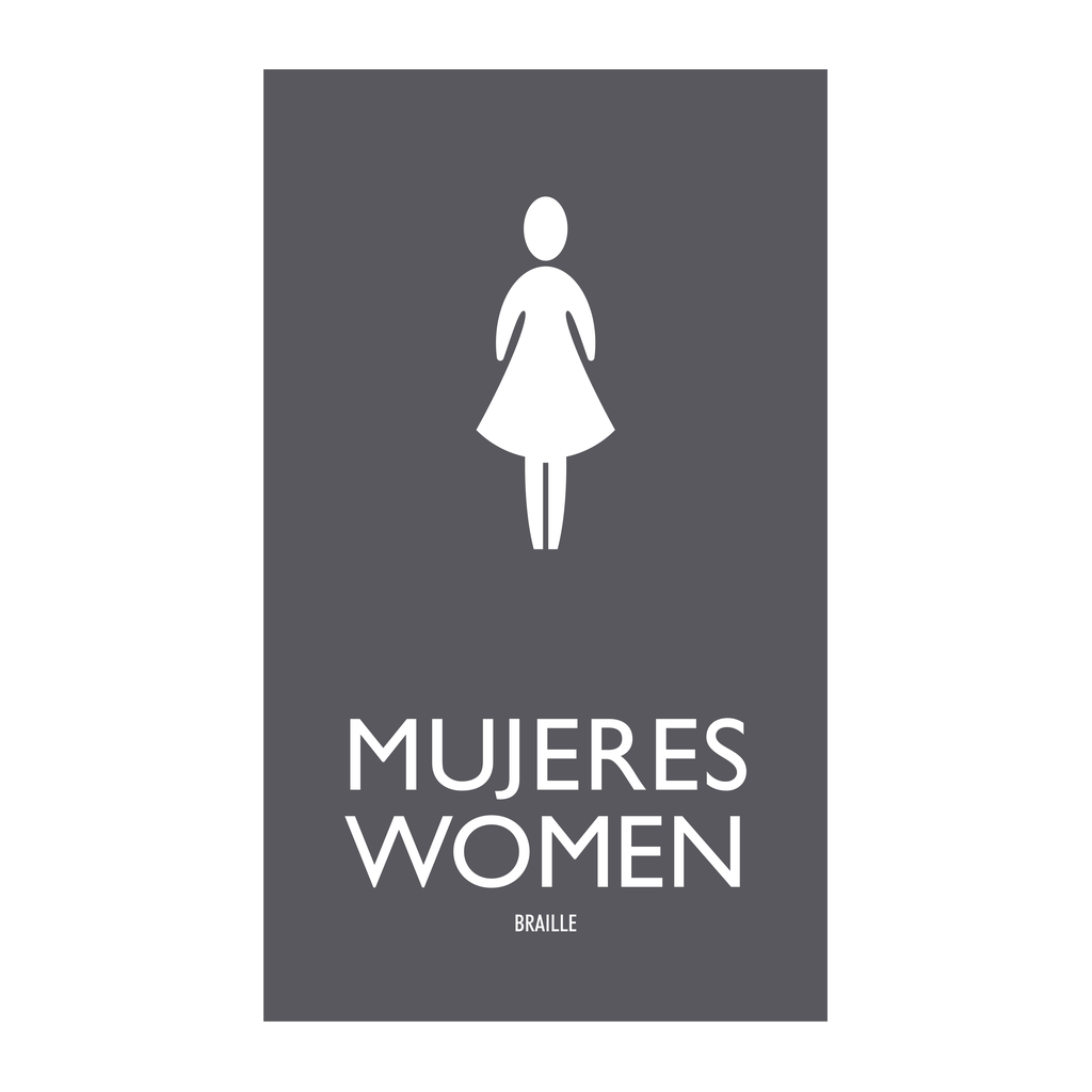AC Hotel Restroom Sign - Women (BOH) (Bilingual)