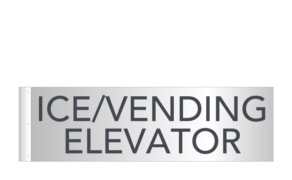 Courtyard Projecting Sign - Custom Copy