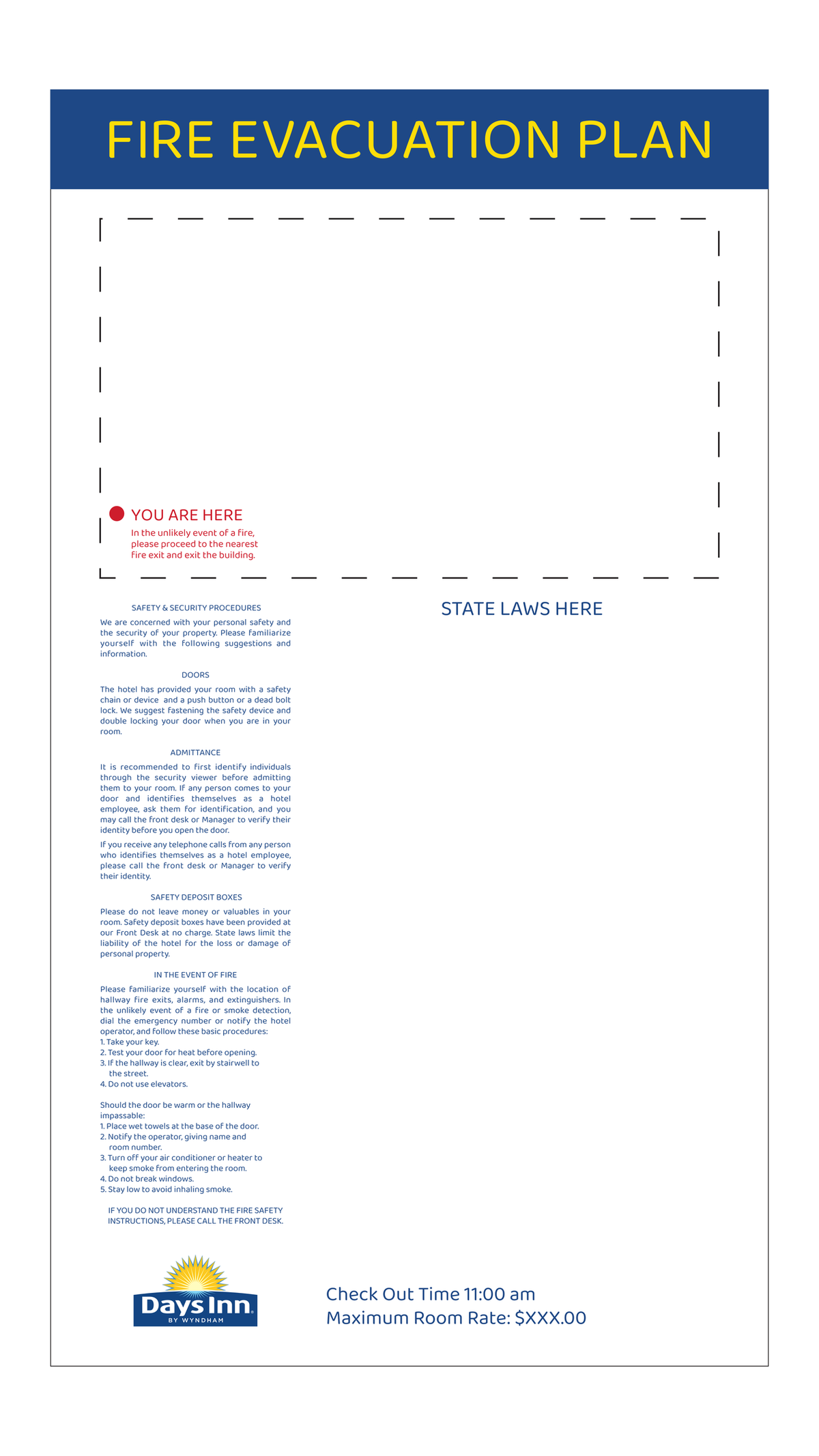 Days Inn Fire Evacuation Plan