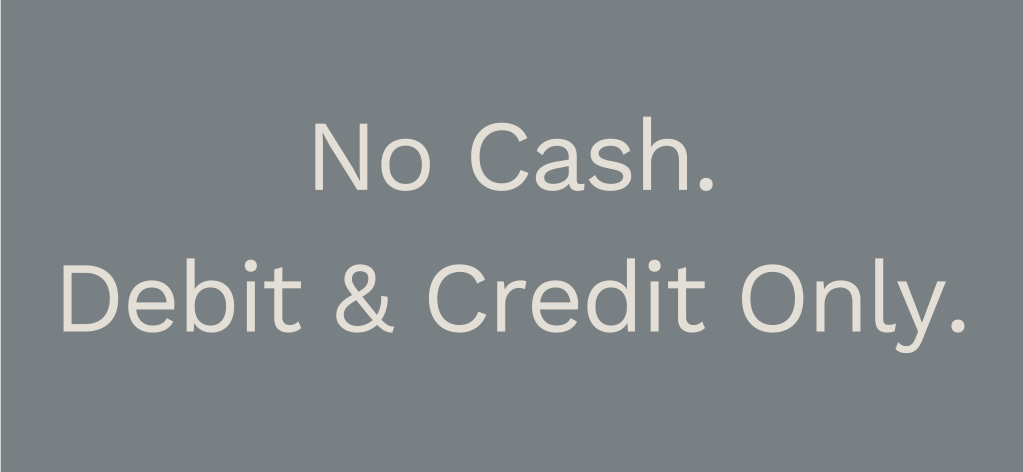 Hyatt Studios Debit & Credit Sign