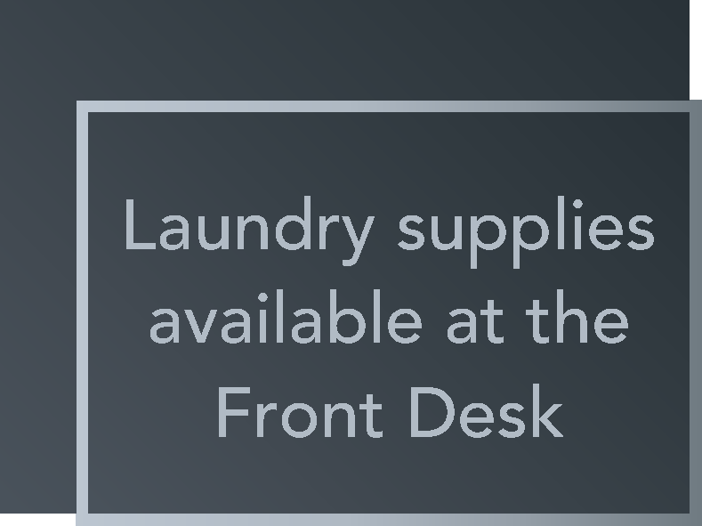 Delta Hotels Laundry Supplies Sign