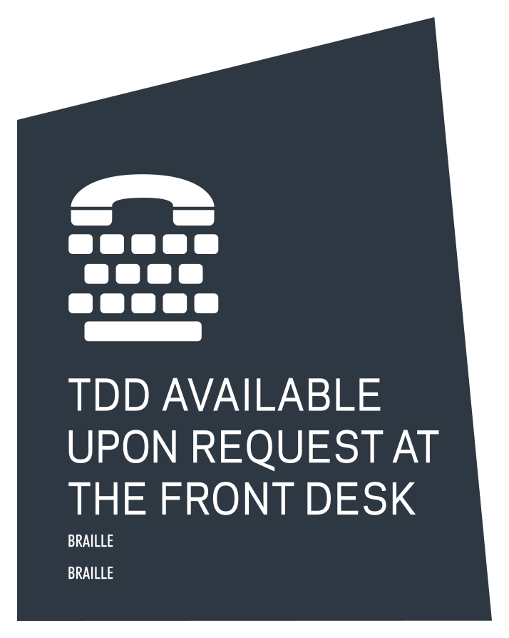 Aloft TDD Available Upon Request