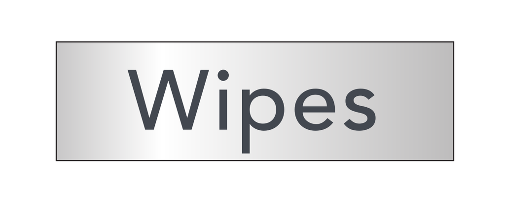 Courtyard Recycling/Amenity Label - Wipes