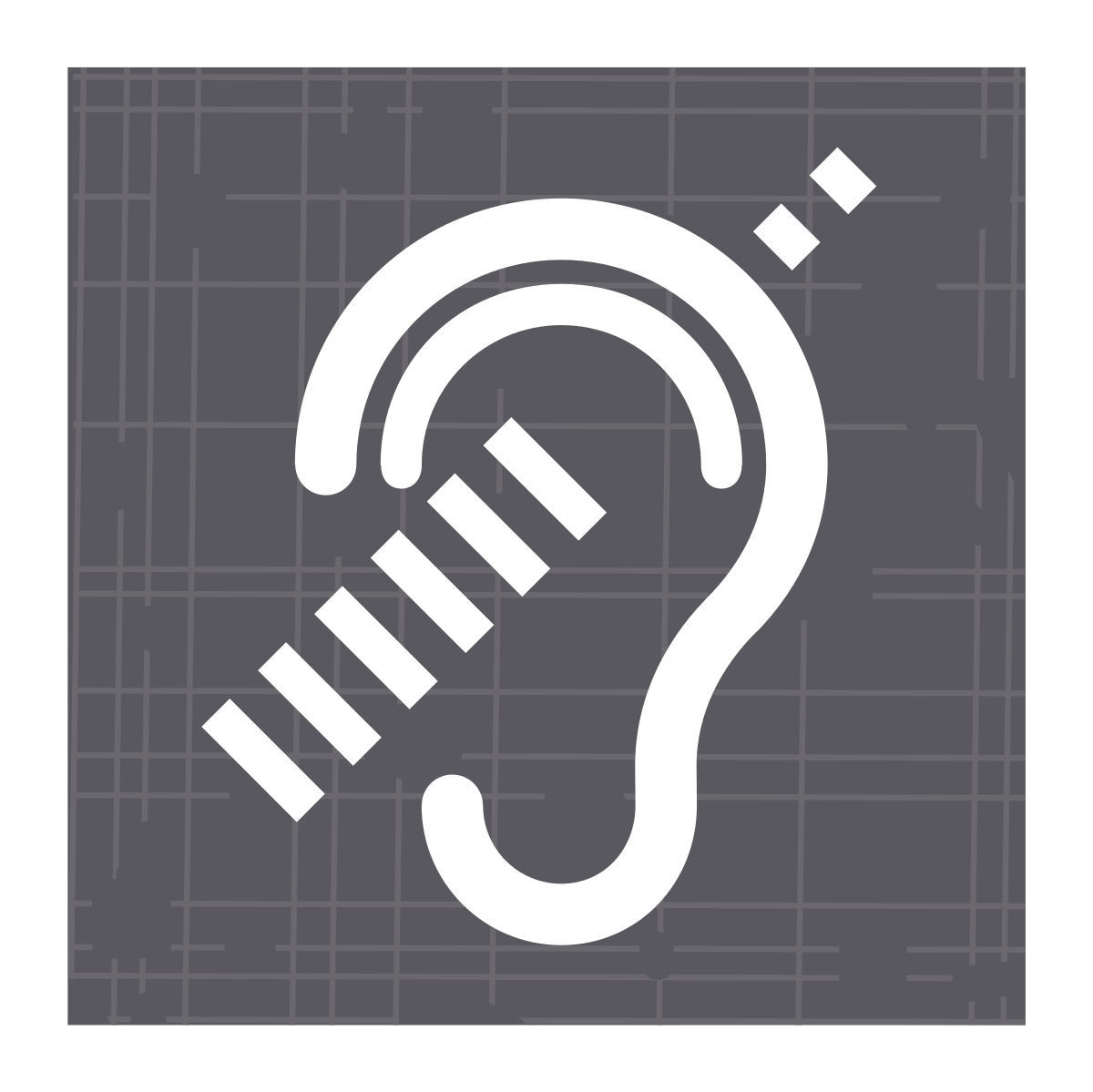 AC Hotel Hearing Impaired Symbol Sign