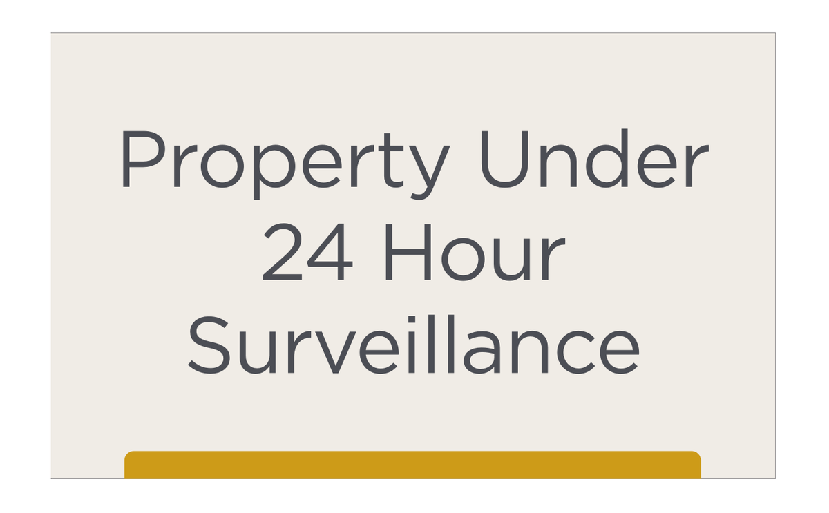 City Express Property Under 24 Hour Surveillance