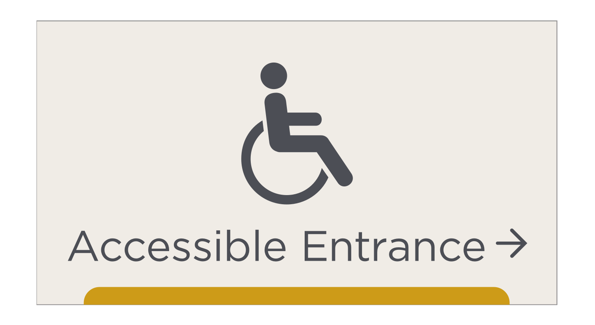City Express Accessible Entrance - Right Arrow