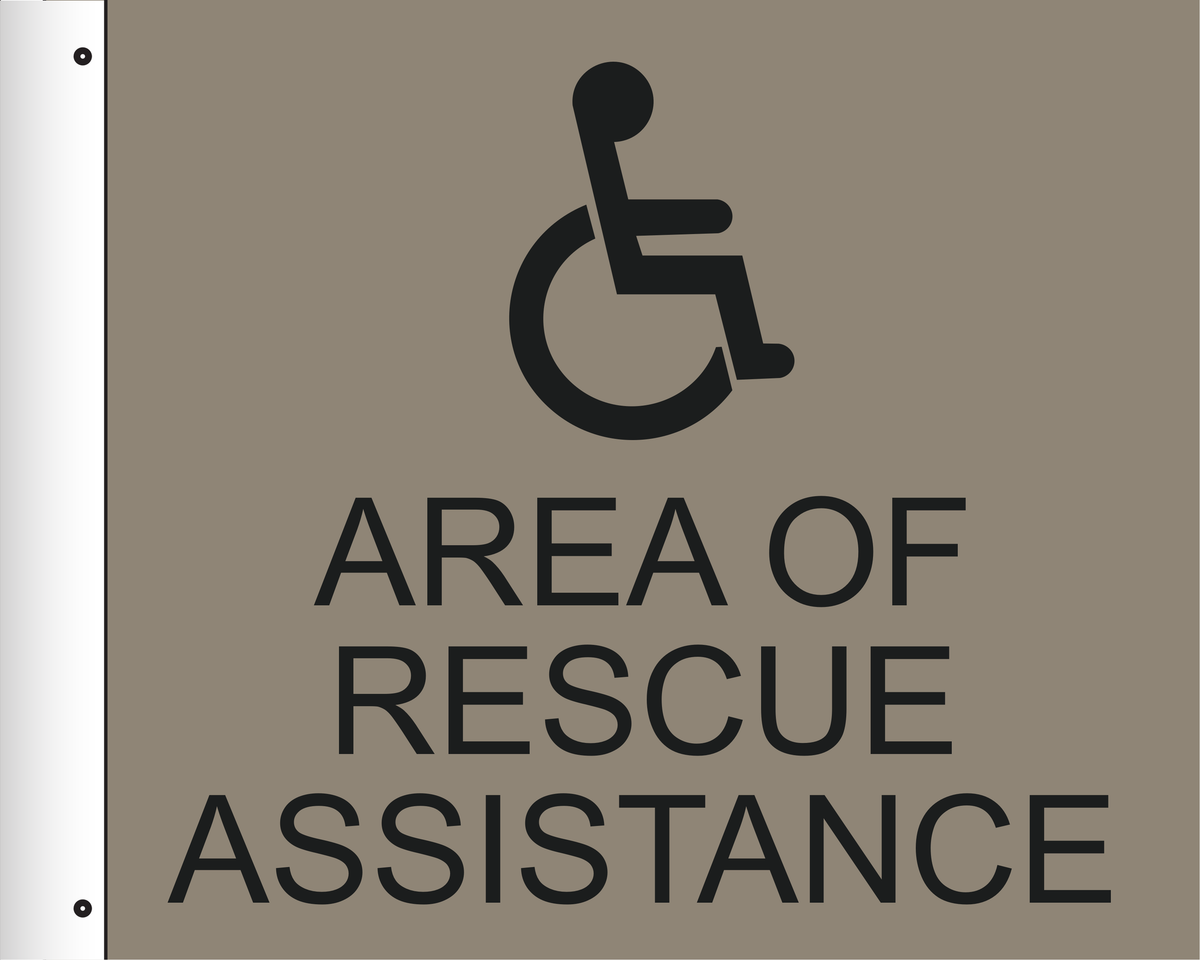 Country Inn & Suites Projecting Sign - Area of Rescue Assistance (Witching Hour)