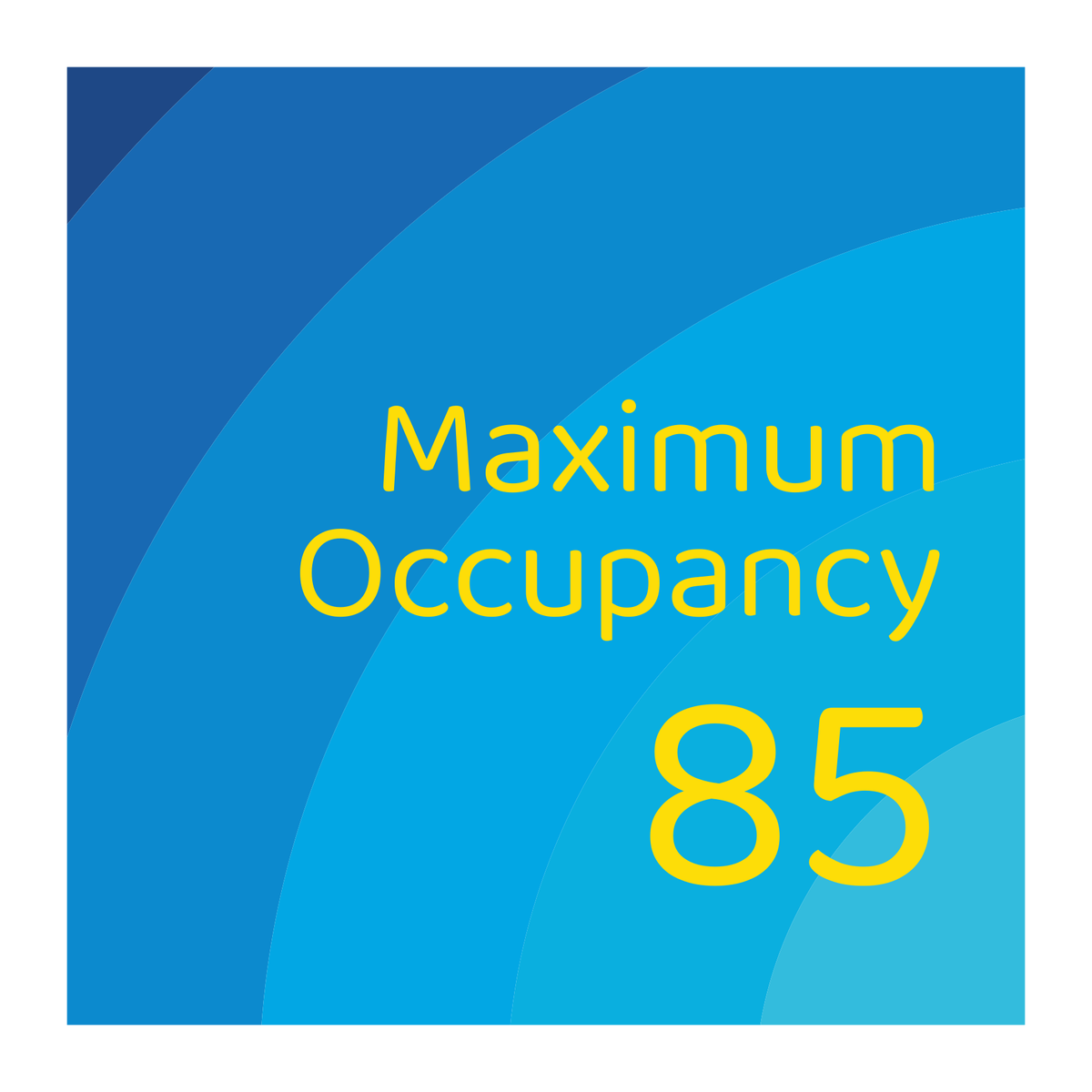 Days Inn Maximum Occupancy (Blue Rectangle)