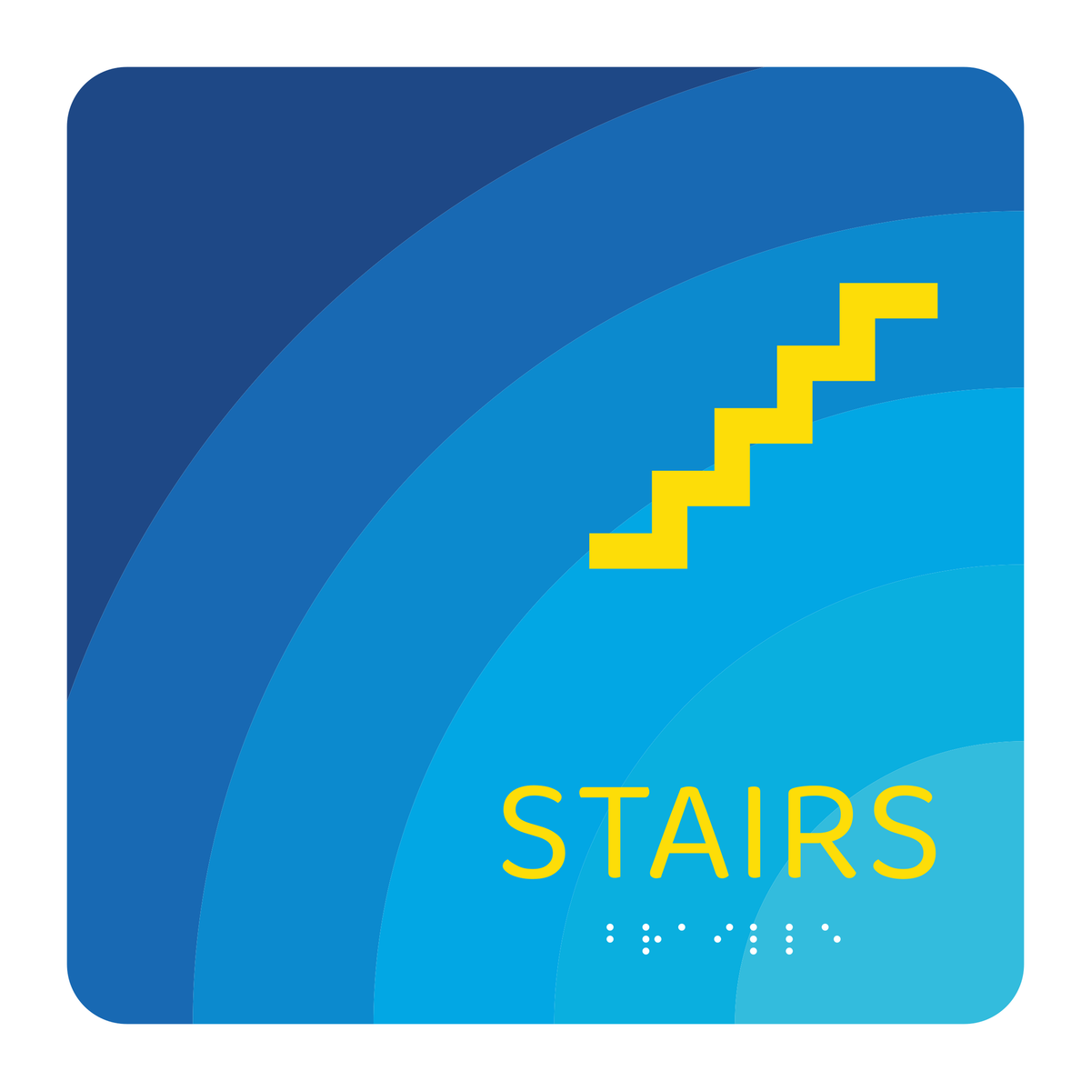 Days Inn Stairwell Identification - Stairs (Blue Square)