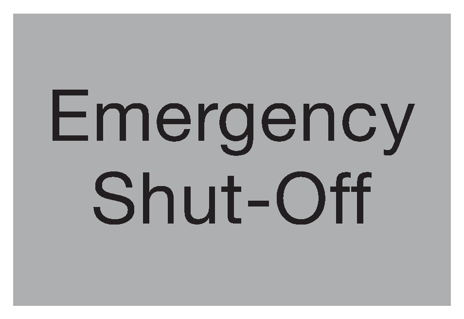 Cambria 2019 Informational - Emergency Shut-Off