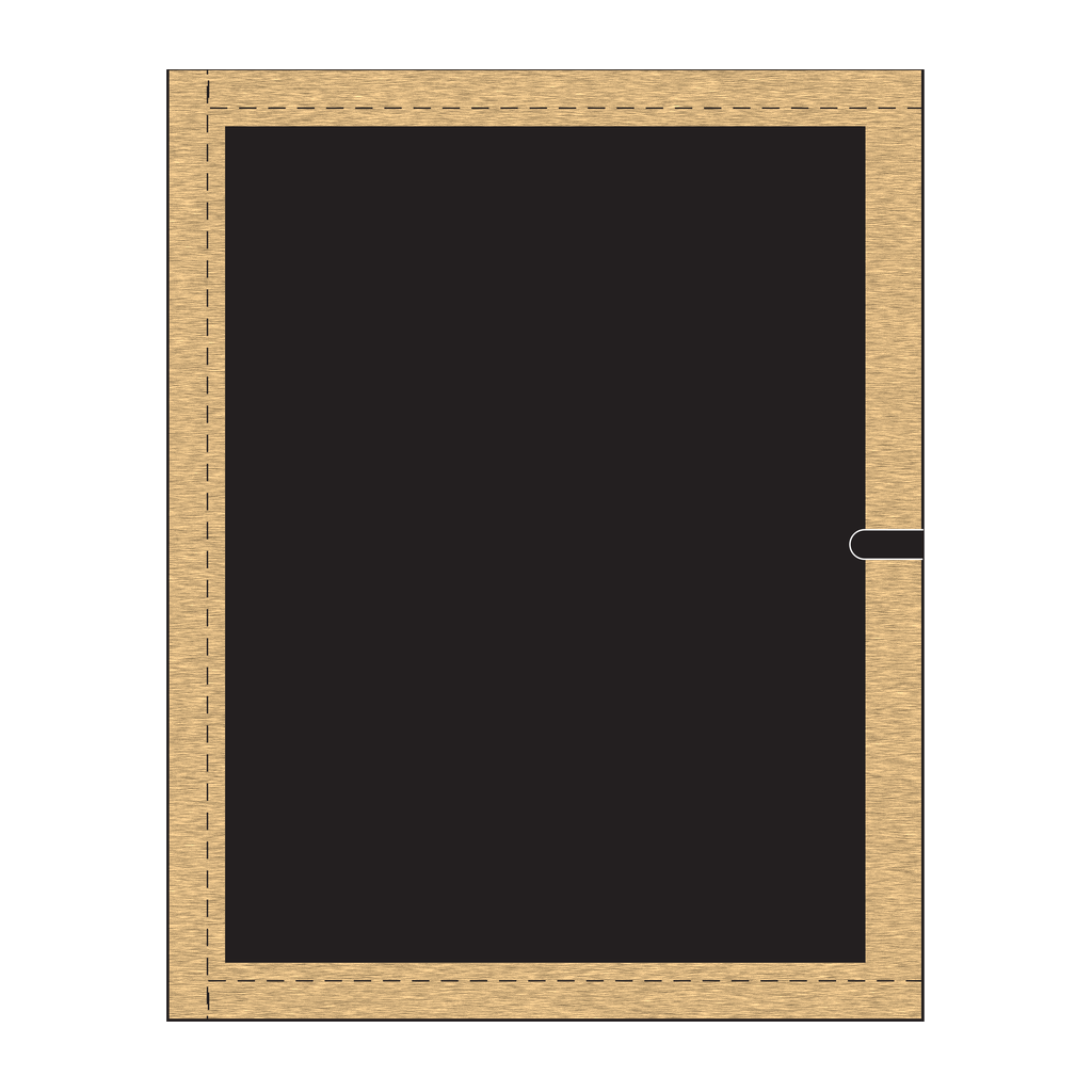 Marriott Holder for Front Desk Map (Gold Face)