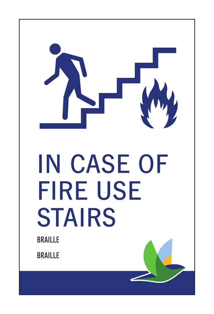 Uptown Suites - Fire Stairwell ID