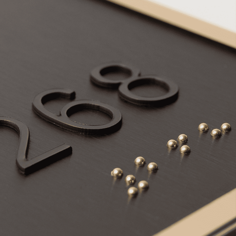 Difference Between Tactile Signage and Braille Signage