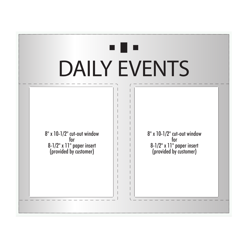 Marriott Daily Events (Silver Face)