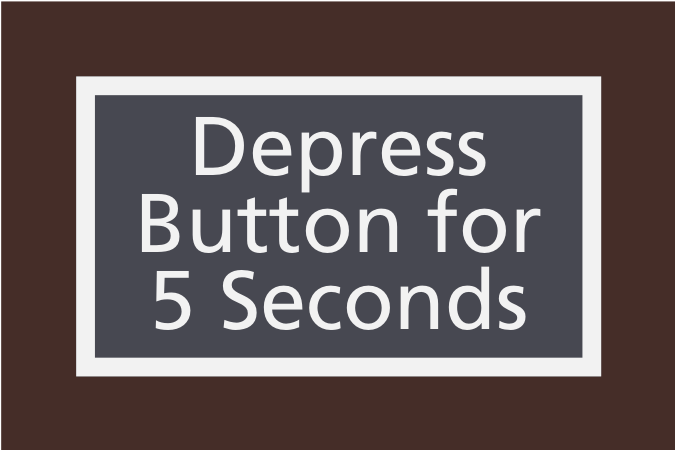 Residence Inn Informational - Depress Button for 5 Seconds