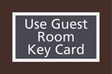 Residence Inn Informational - Use Guest Room Key Card
