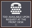 Residence Inn TDD Available Upon Request