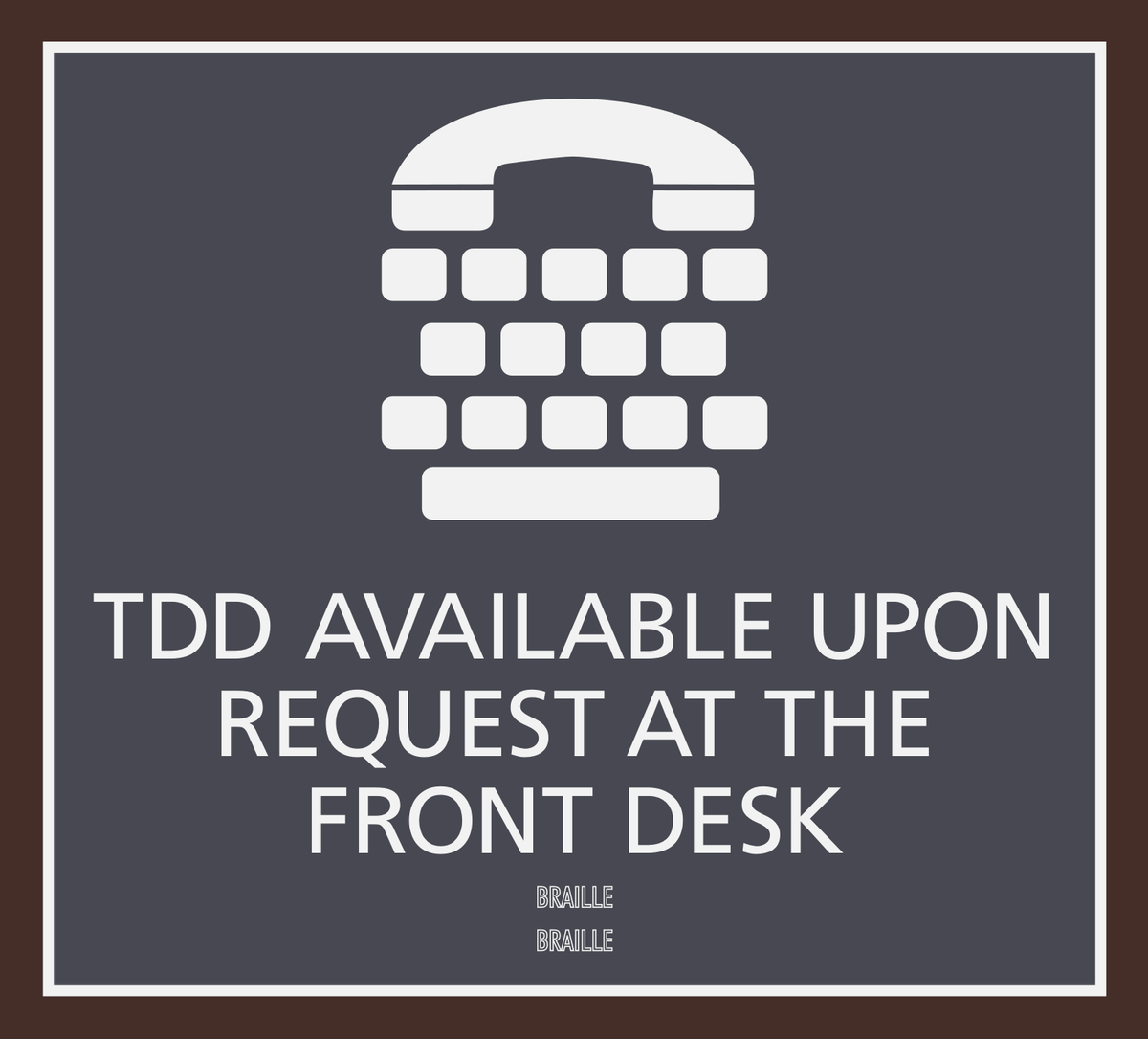 Residence Inn TDD Available Upon Request