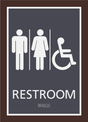 Residence Inn Restroom Identification - Restroom with All-Gender Symbols