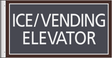 Residence Inn Flag Sign - Ice/Vending Elevator