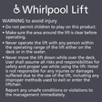 Residence Inn Pool Sign - Whirlpool Lift