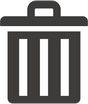 Residence Inn Trash Can Symbol Wall Marker - Iron Ore