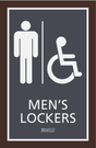Residence Inn Restroom Identification - Men's Accessible Lockers