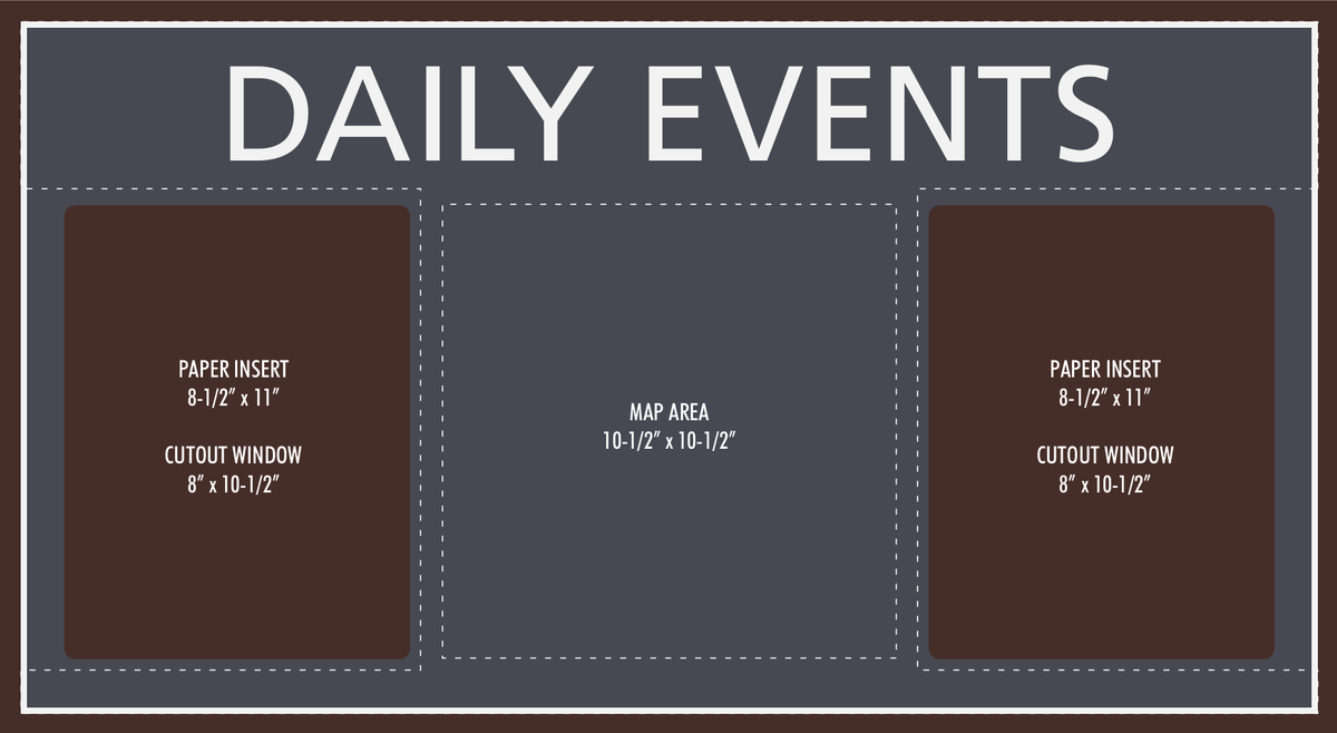 Residence Inn Informational Insert Sign - Daily Events
