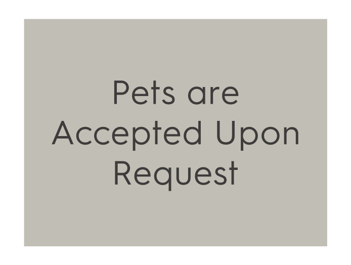 TownePlace Suites - Informational Sign - Pets Are Accepted Upon Request