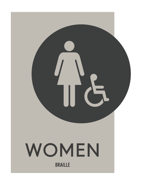 TownePlace Suites - Restroom ID - Women Accessible