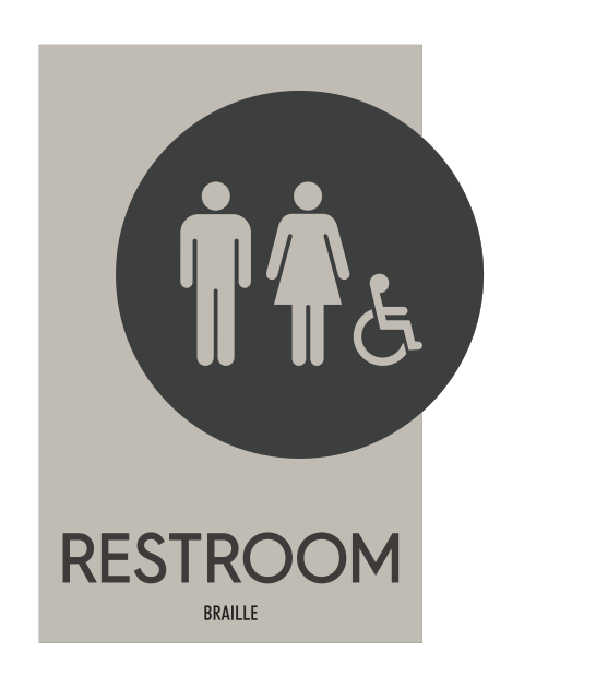 TownePlace Suites - Restroom ID - Unisex Accessible