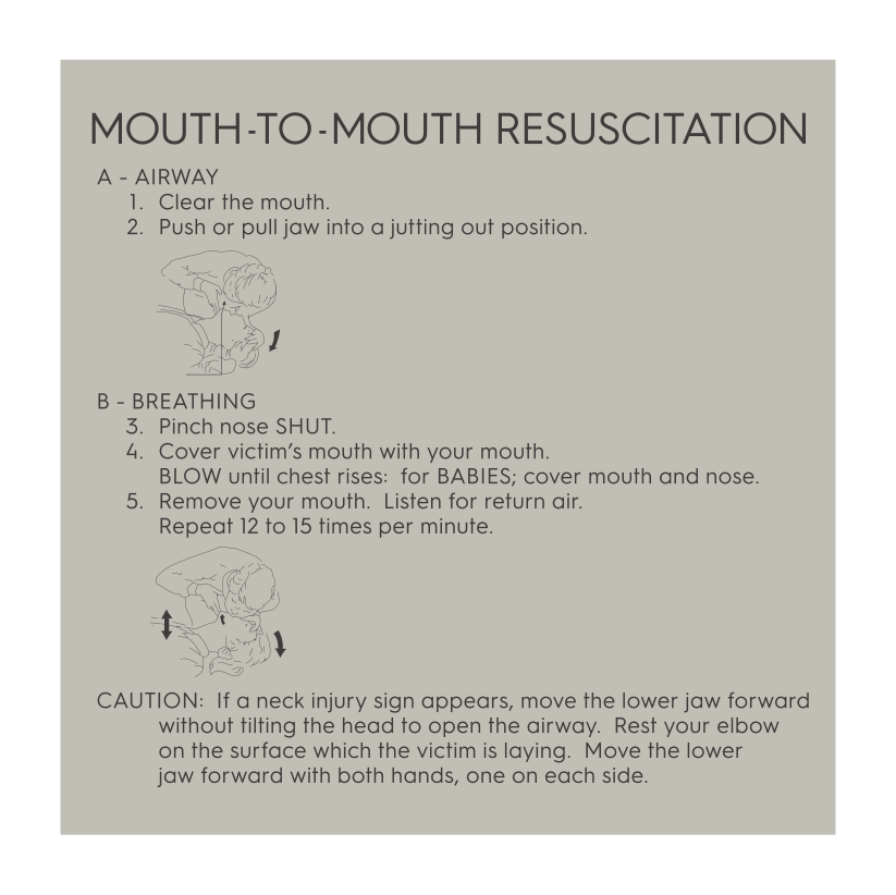 TownePlace Suites Mouth-To-Mouth Resuscitation - Wall Mount